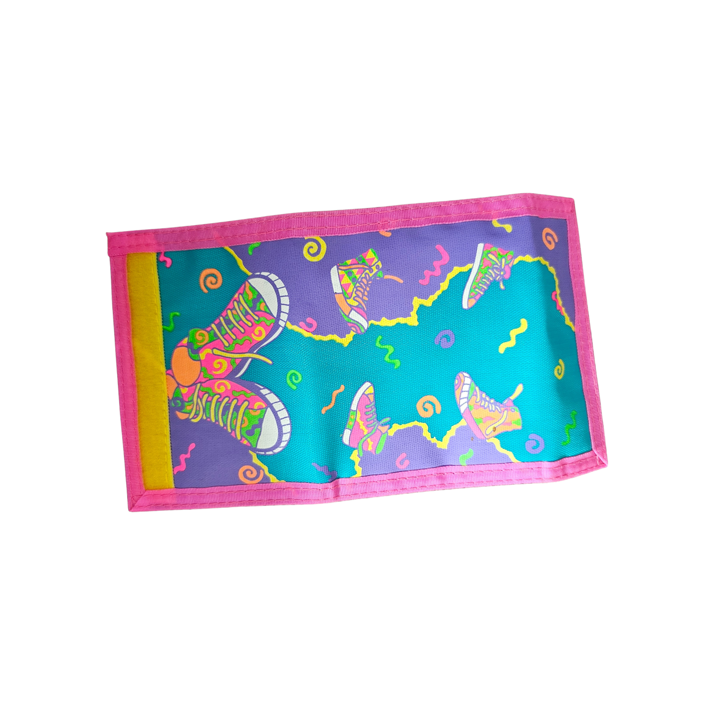 Tri-fold Velcro Wallet 90s Style