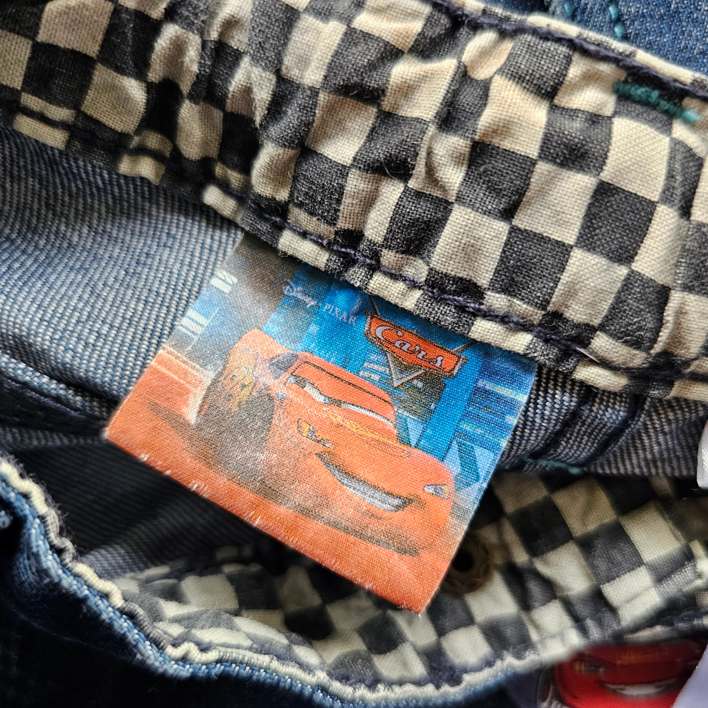 Disney Pixar Cars Denim Shorts (Sz 8)