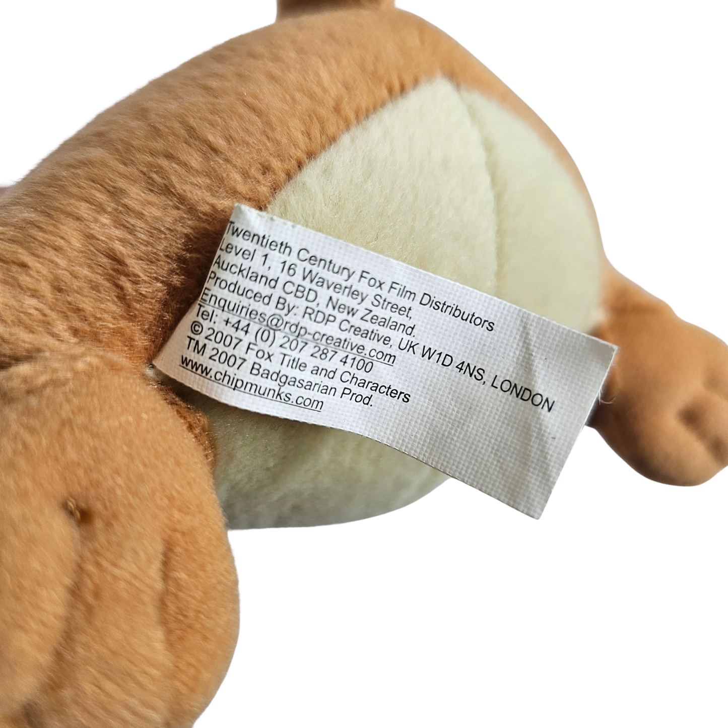 Alvin and The Chipmunks Alvin Plush (2007)