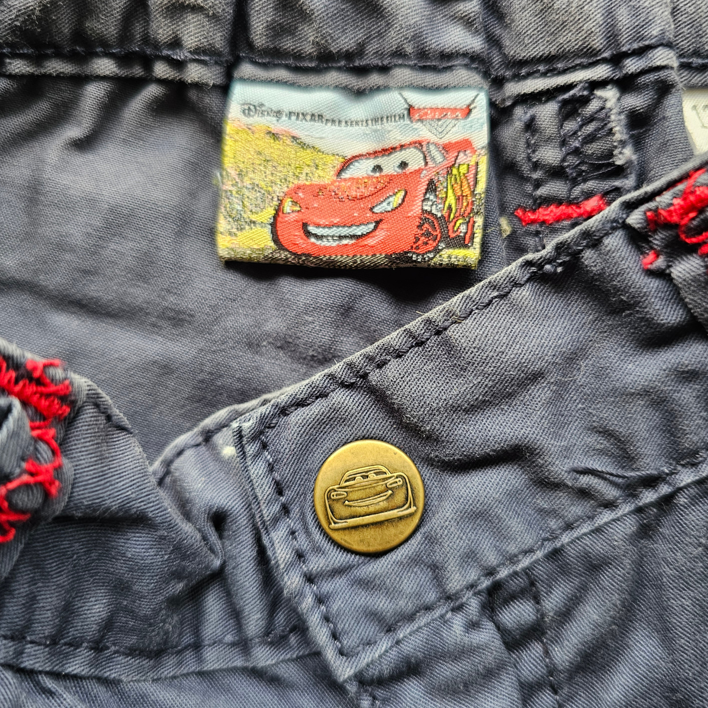 Disney Pixar Cars Grey Shorts (Sz 8)