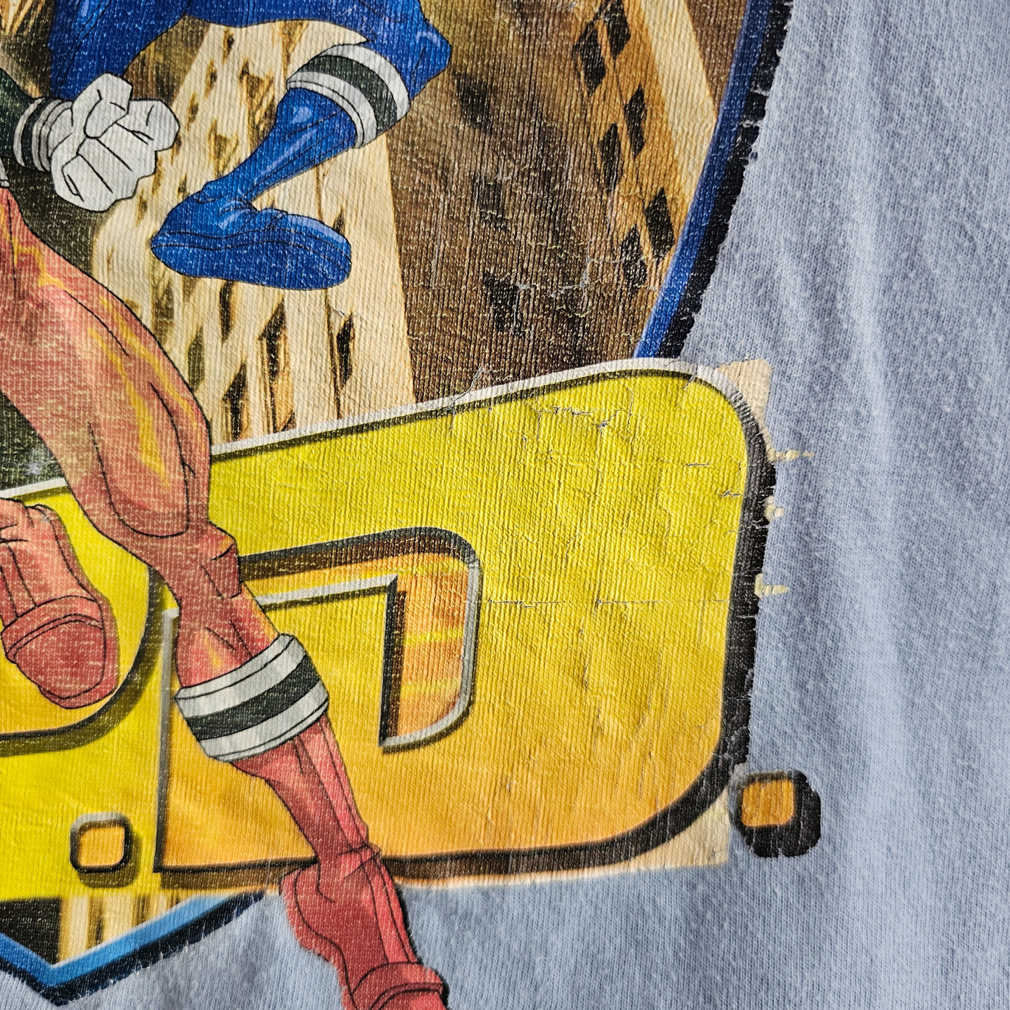 Y2K Power Rangers SPD Red and Blue Ranger Tee (2009) (Sz 6/7)