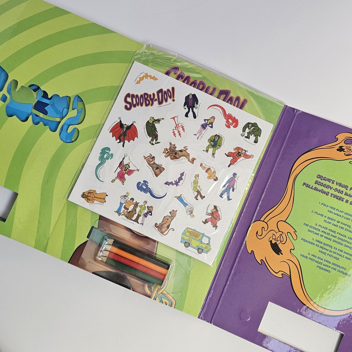 Scooby-Doo! Stencil Activity Book (2006)