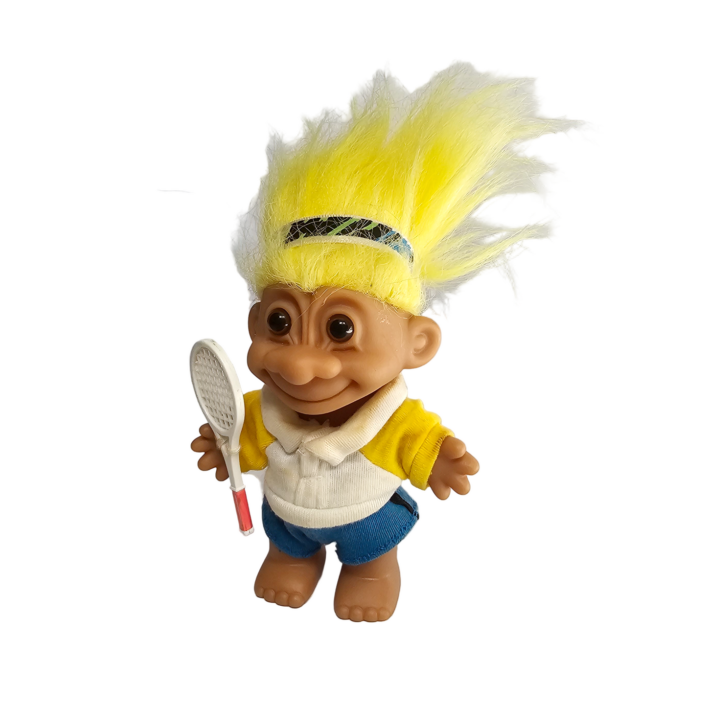 Vtg Tennis Player Russ Troll Doll