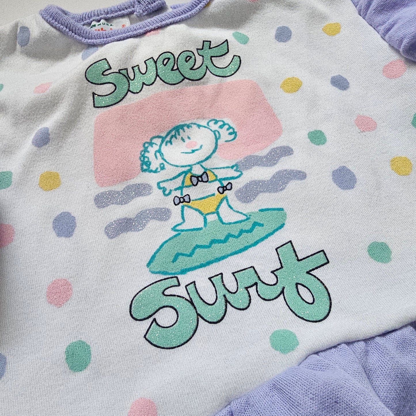 Vtg Healthtex Tropic Sweet Surf Set - Made in USA (18-24m)