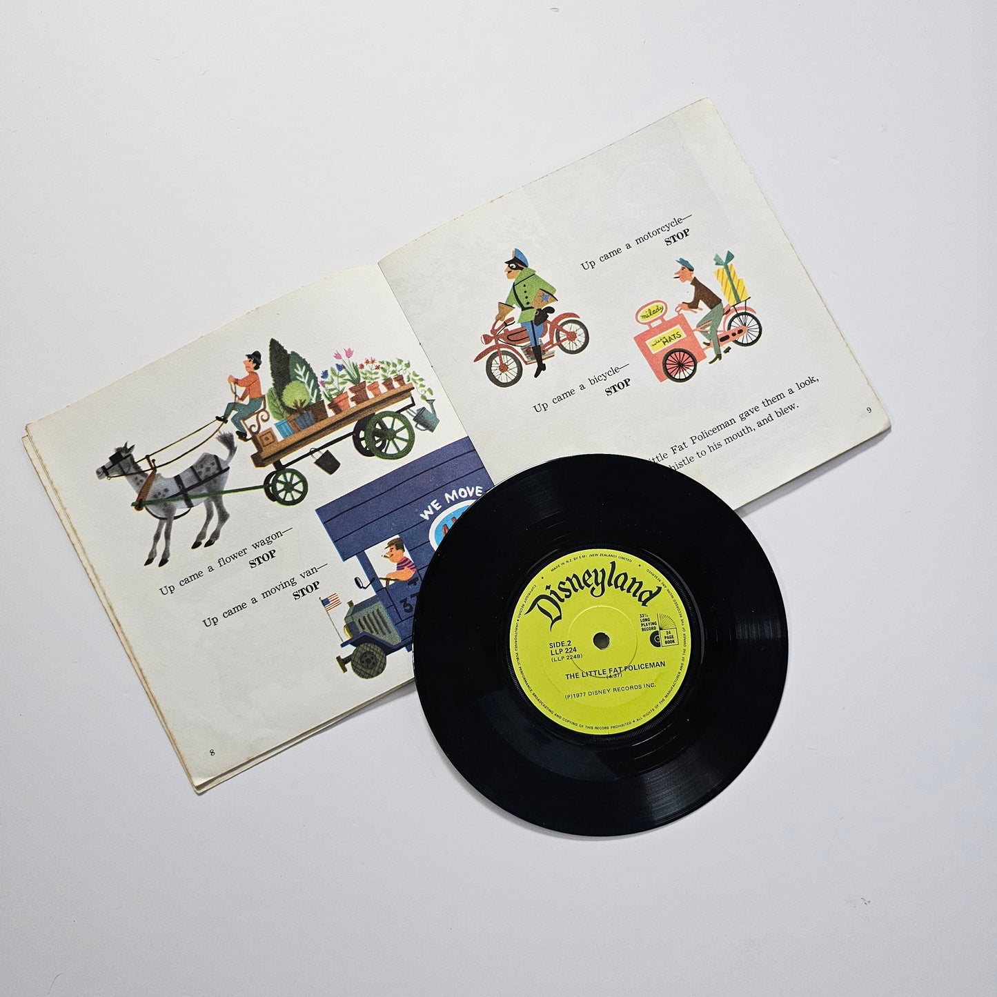 ヴィンテージ LGB & レコード: リトル・ファット・ポリスマン (1976)