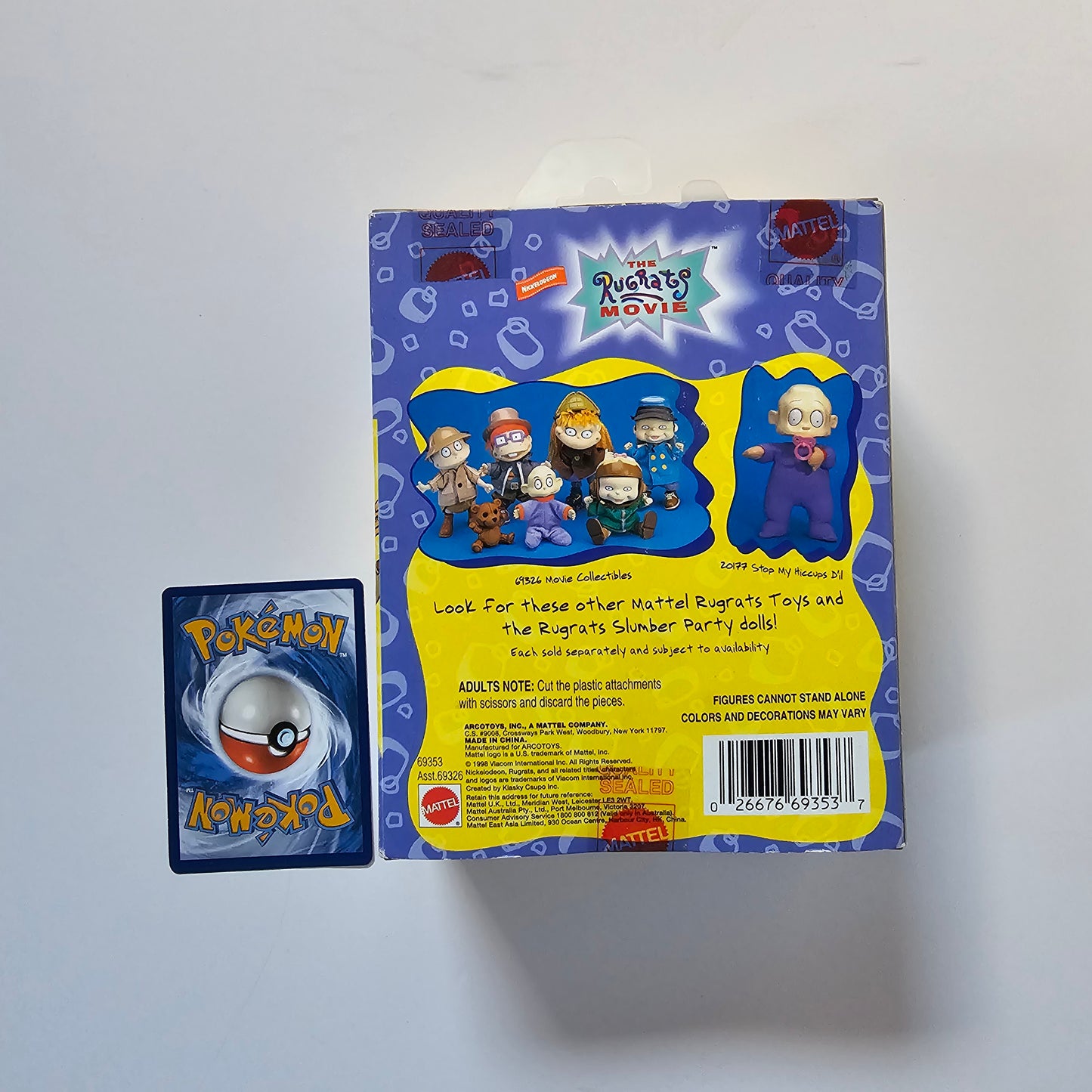 Vtg Rugrats Movie Baby Dil Soft Pal (1998)