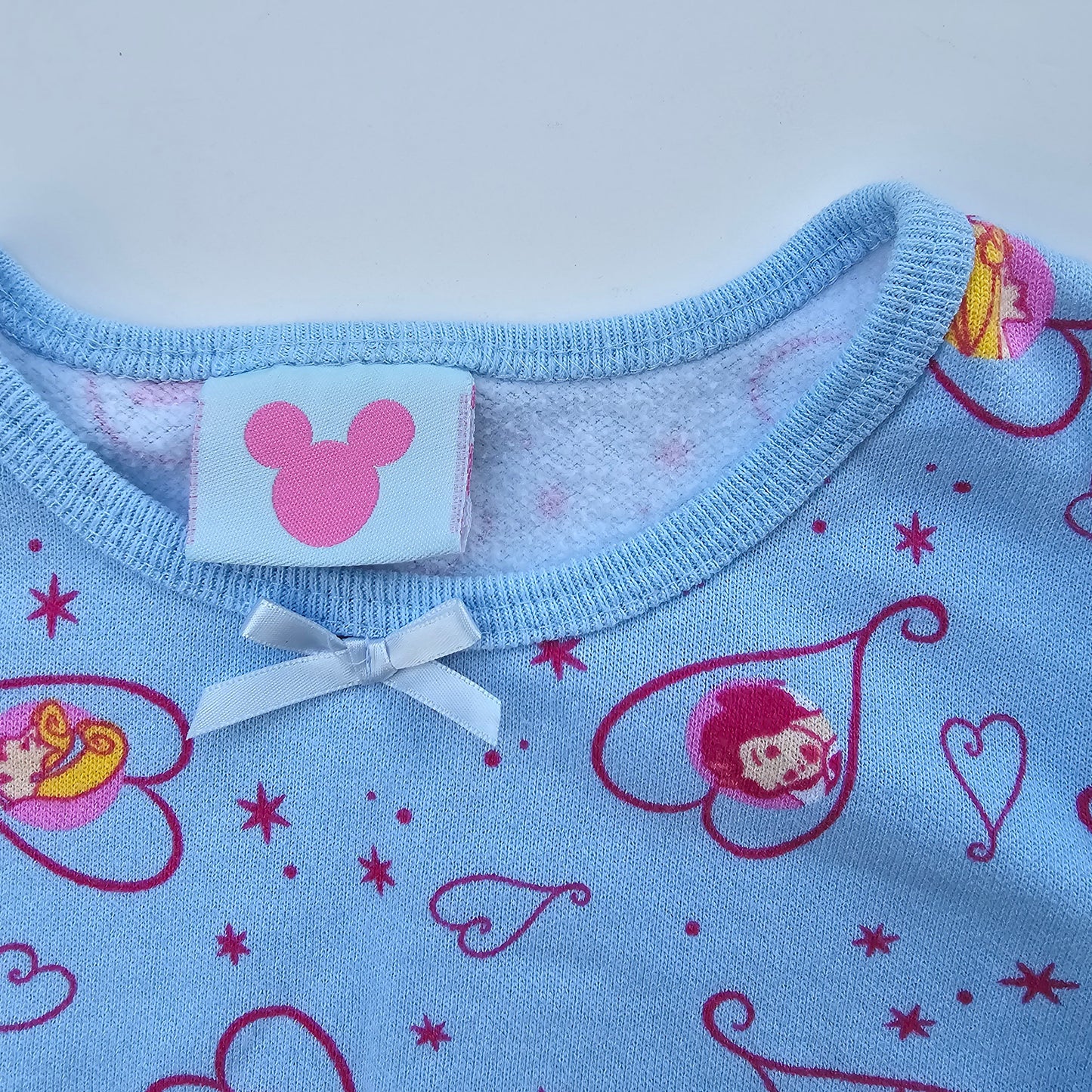Vtg Disney Princesses AOP Long Sleeve (Sz 1-2)