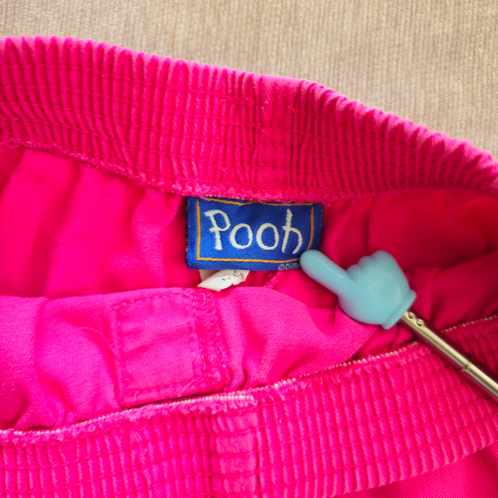 Vtg Winnie the Pooh Pink Shorts (Sz 6-8) (~90s)