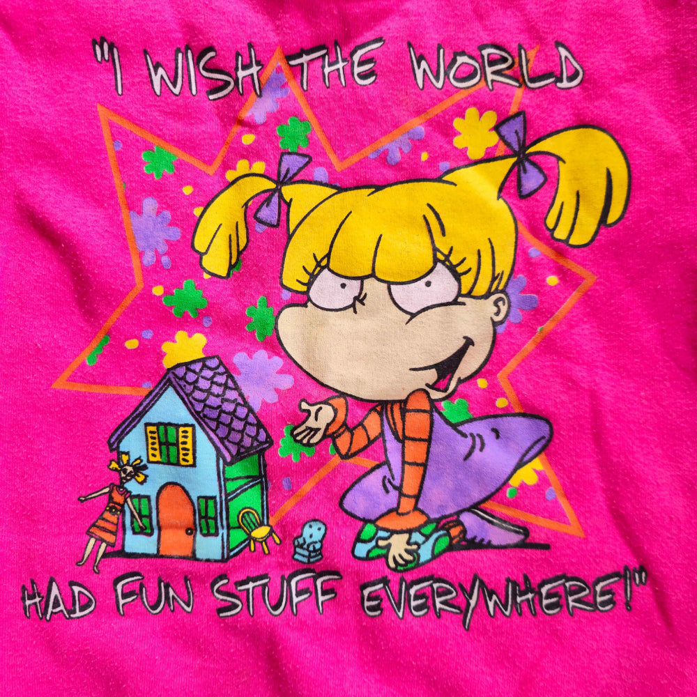 Vtg Rugrats Angelica Sweater (Sz 4/5) (1996)