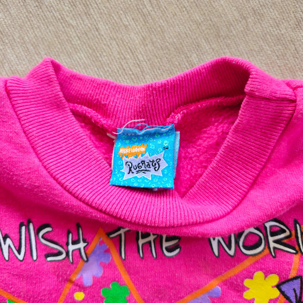 Vtg Rugrats Angelica Sweater (Sz 4/5) (1996)