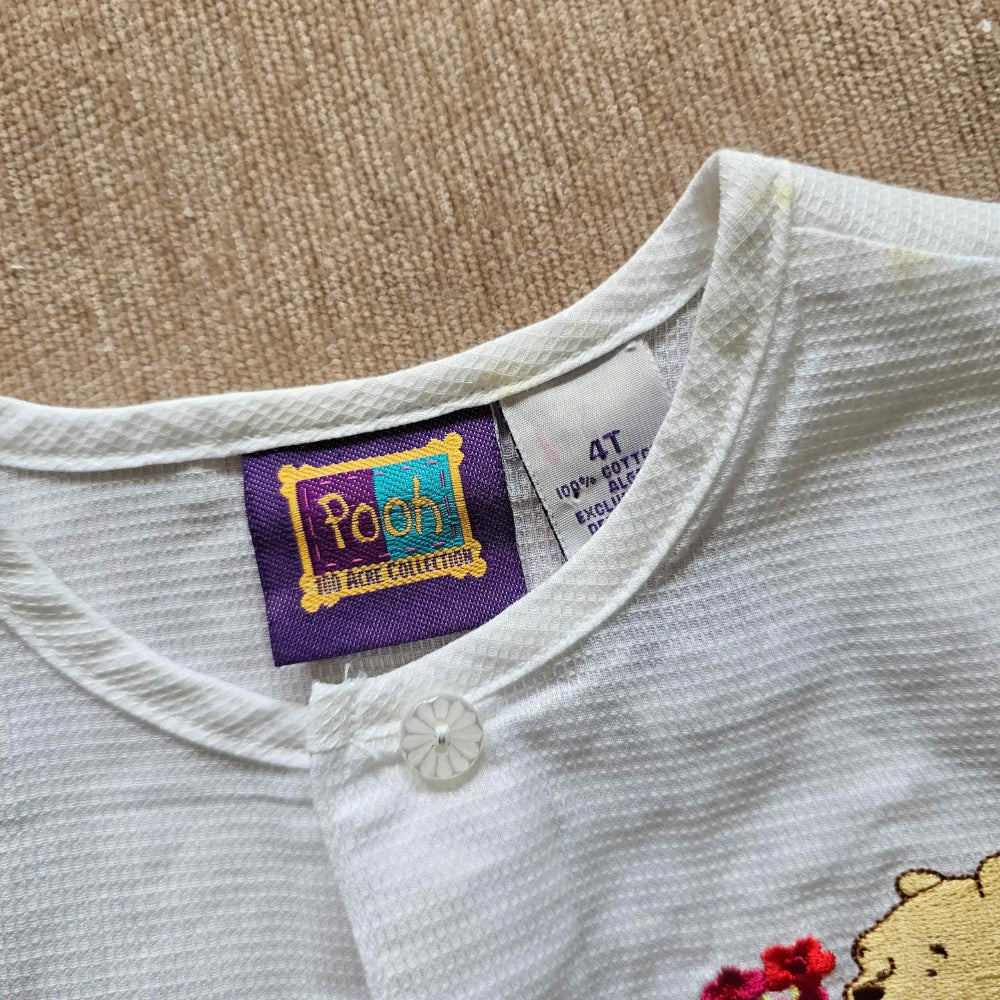 Vtg Winnie The Pooh Paisley Set *NOS* (Sz 4) (90s)