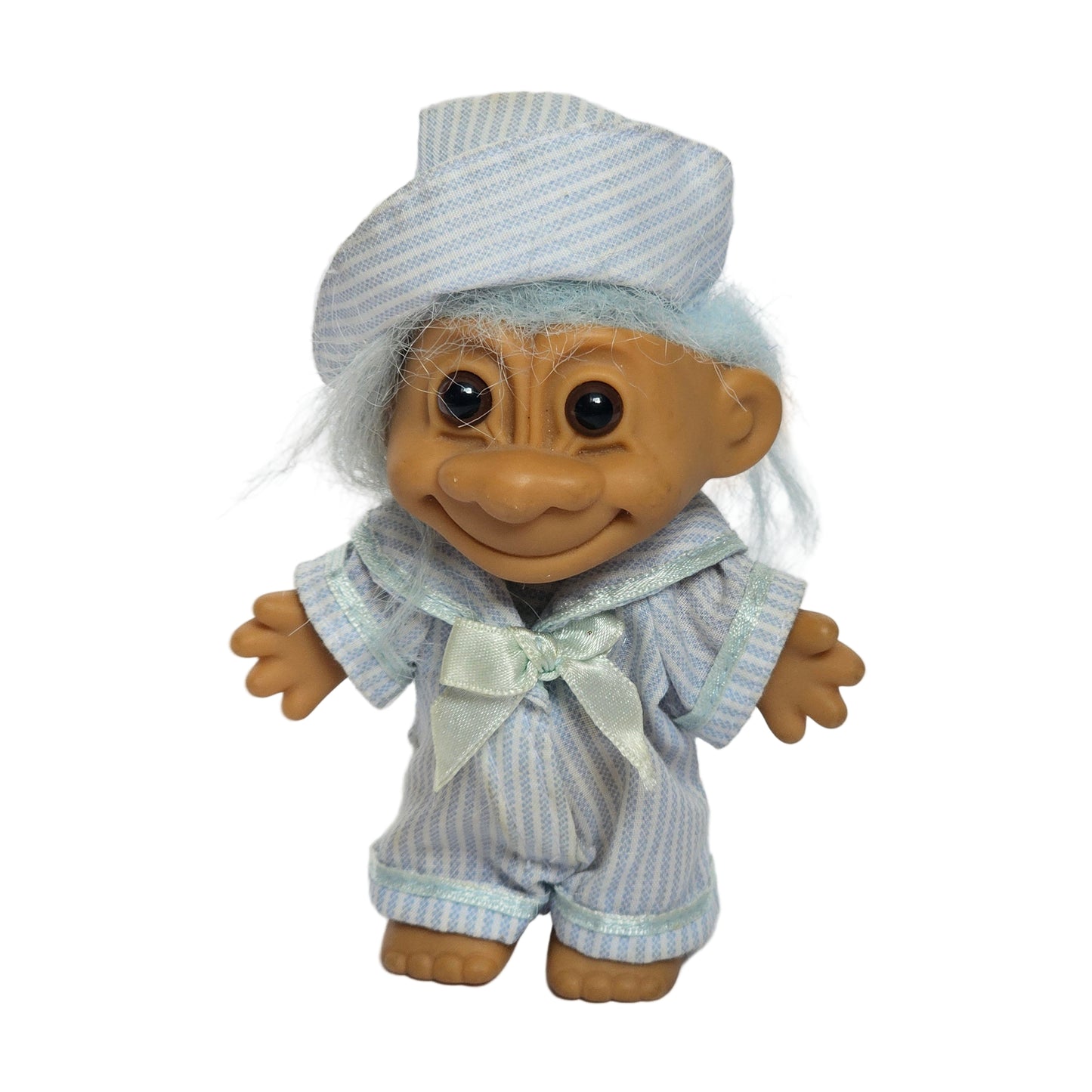 Vtg Springtime Boy Russ Troll Doll