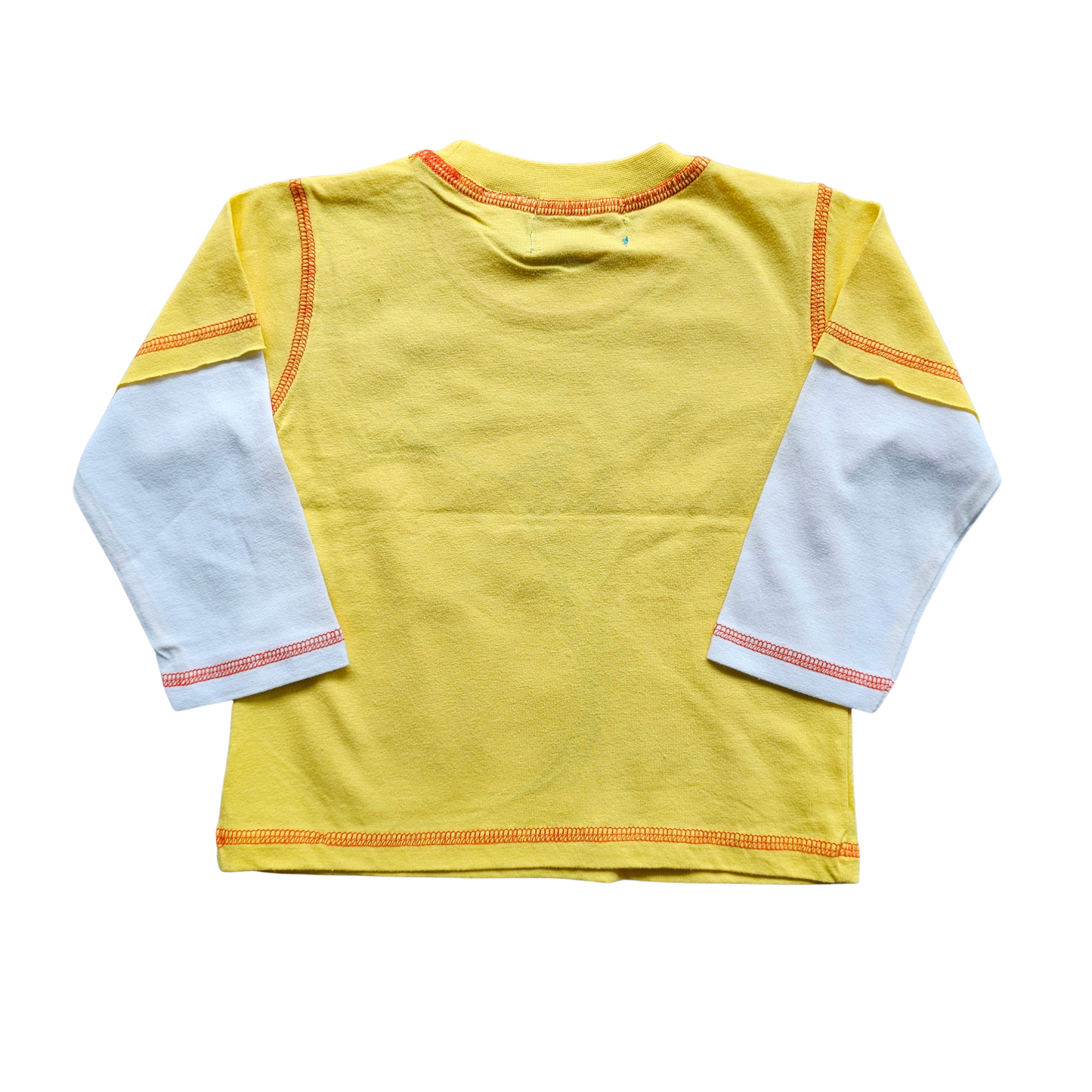 Disney Winnie-the-Pooh Yellow Long Sleeve *NOS* (12-18m / Sz 1.5)