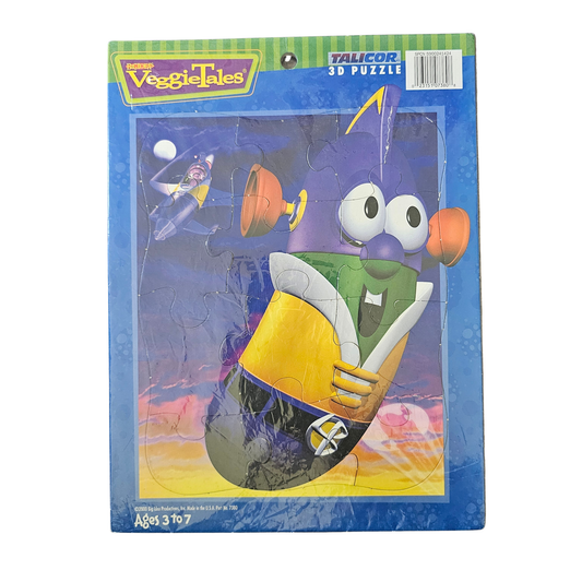 Vtg Veggie Tales Tray Puzzle (2000)