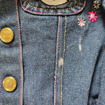 Y2K Hello Kitty Denim Dress (sz 5) (2009)