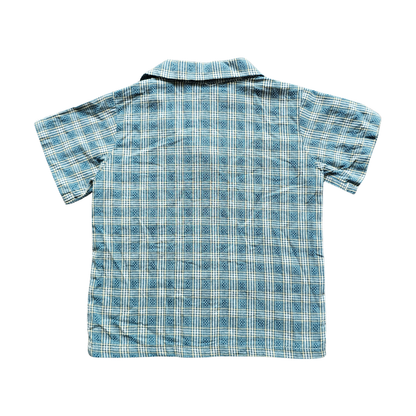 Vtg Disney Babies Mickey Button Up Shirt (90s-00s) (12-18m / Sz 1.5)