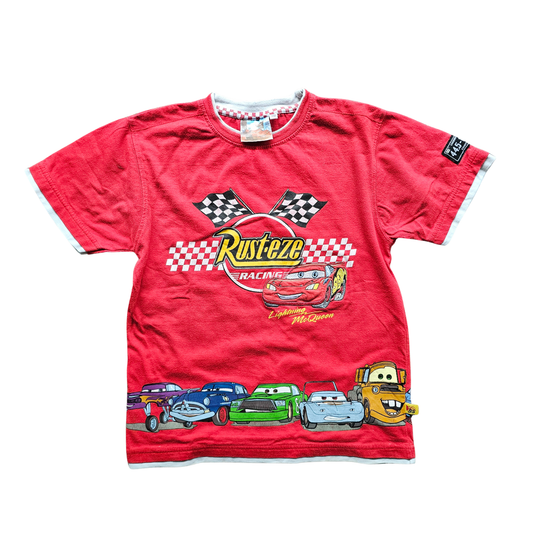Disney Pixar Cars Lightning McQueen & Friends Tee (Sz 8)