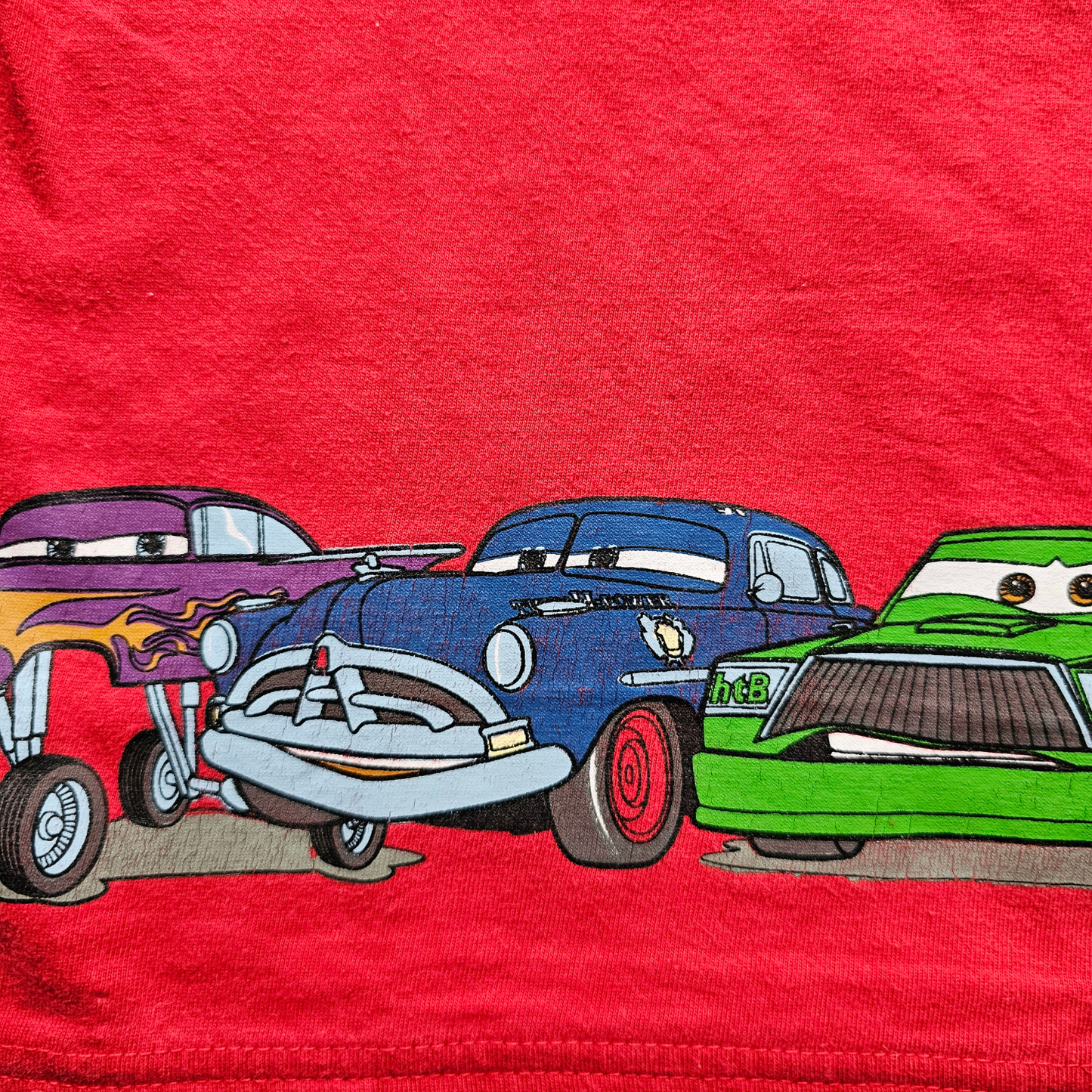 Disney Pixar Cars Lightning McQueen & Friends Tee (Sz 8)
