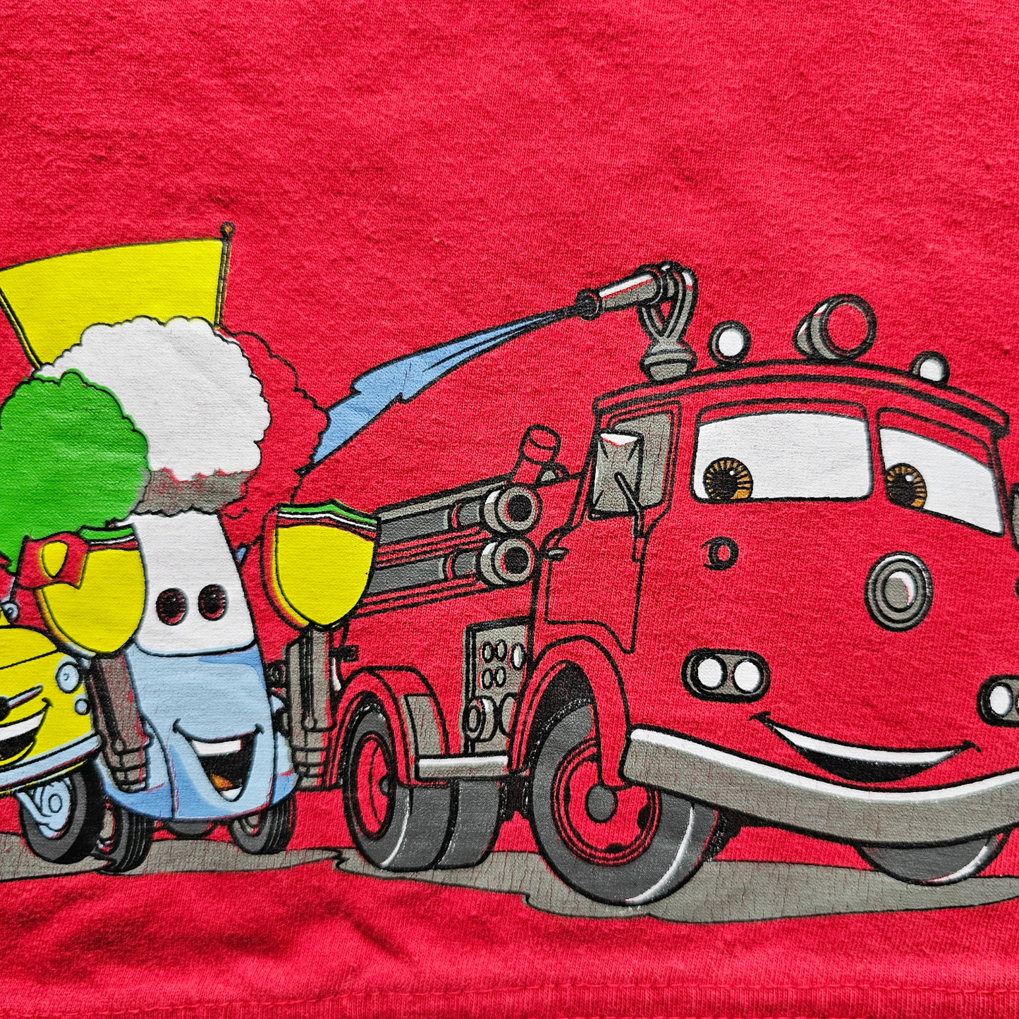 Disney Pixar Cars Lightning McQueen & Friends Tee (Sz 8)