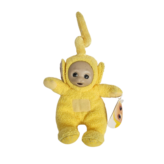 Vtg TOMY Teletubbbies Laa-Laa My First Bean Toy (1996)