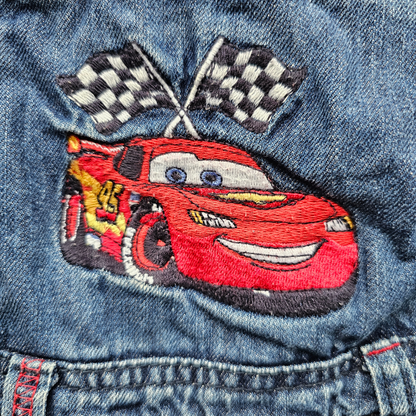 Disney Pixar Cars Race Flags Overalls (24m)