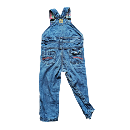 Disney Pixar Cars Race Flags Overalls (24m)