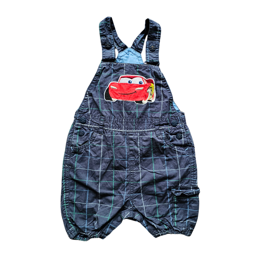 Disney Pixar Cars Checked Romper (24m)