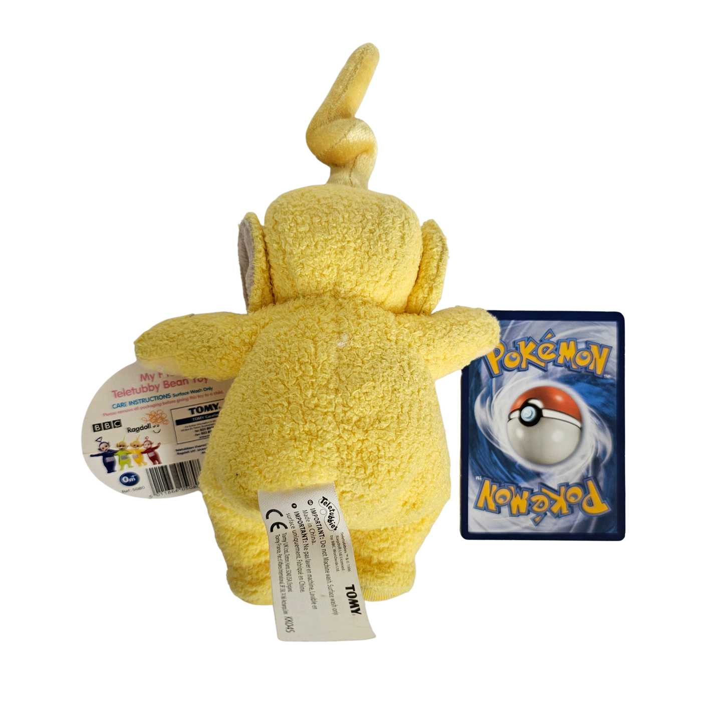 Vtg TOMY Teletubbbies Laa-Laa My First Bean Toy (1996)