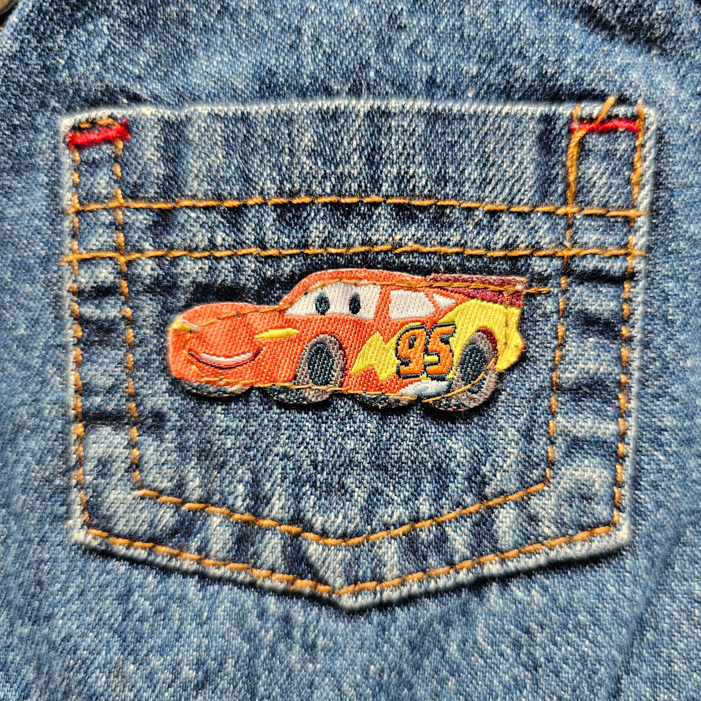 Disney Pixar Cars Let's Go Faster Overalls (6-12m)