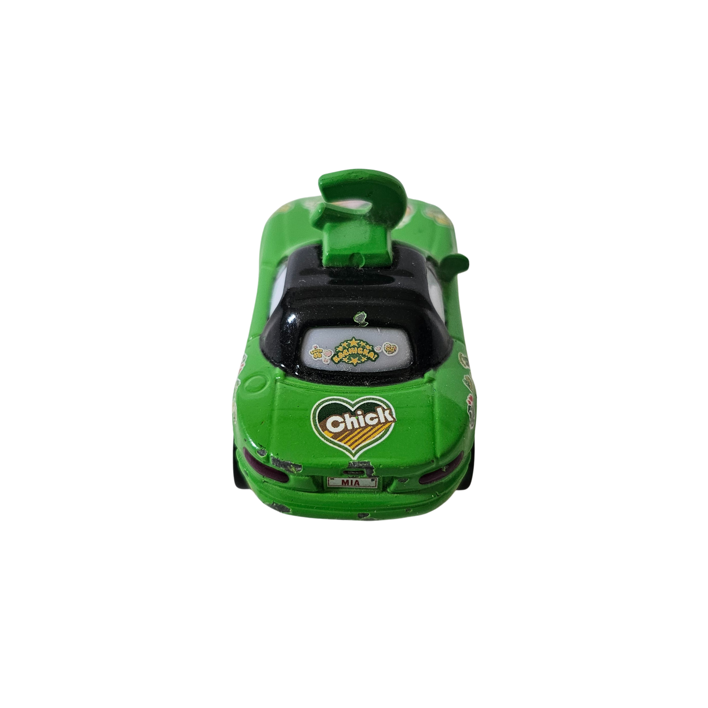 Disney Pixar Cars Chick Hicks Fan Mia 1:55 Diecast (Damaged)