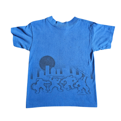 Vtg TMNT Graffiti Stencil AOP Style Shirt (Sz 6/7) (~90s)