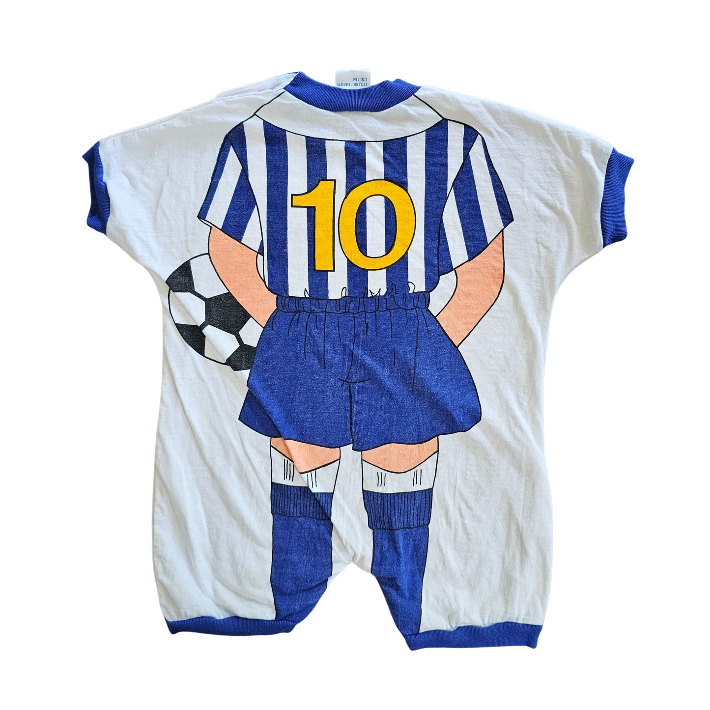 Vtg Body Character Romper Soccer Champ (Sz2 / 18-24m)