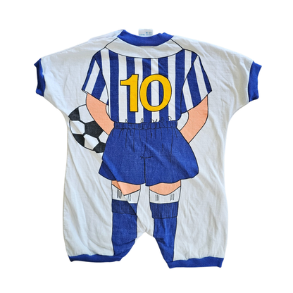 Vtg Body Character Romper Soccer Champ (Sz2 / 18-24m)