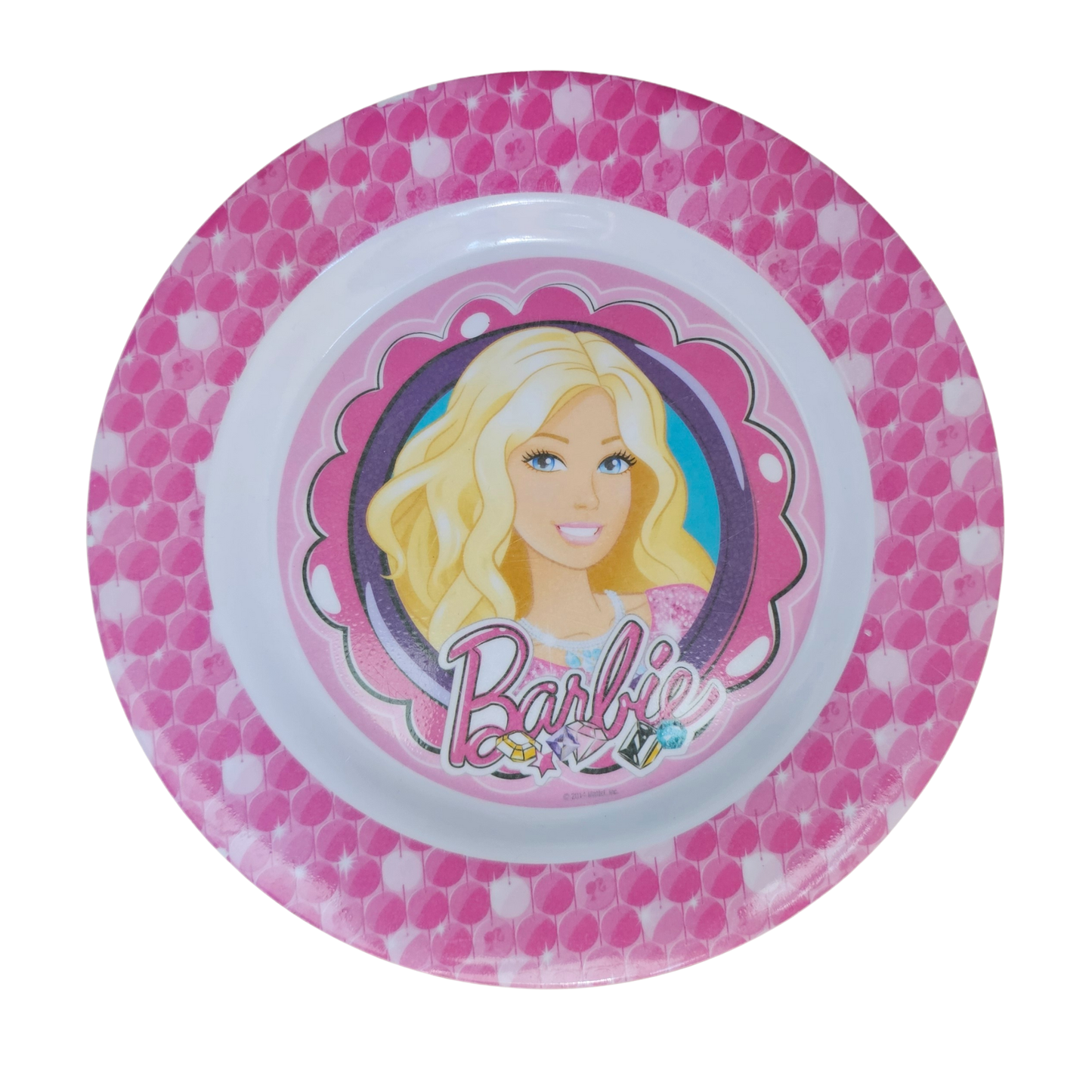 Y2K Barbie Melamine Plate
