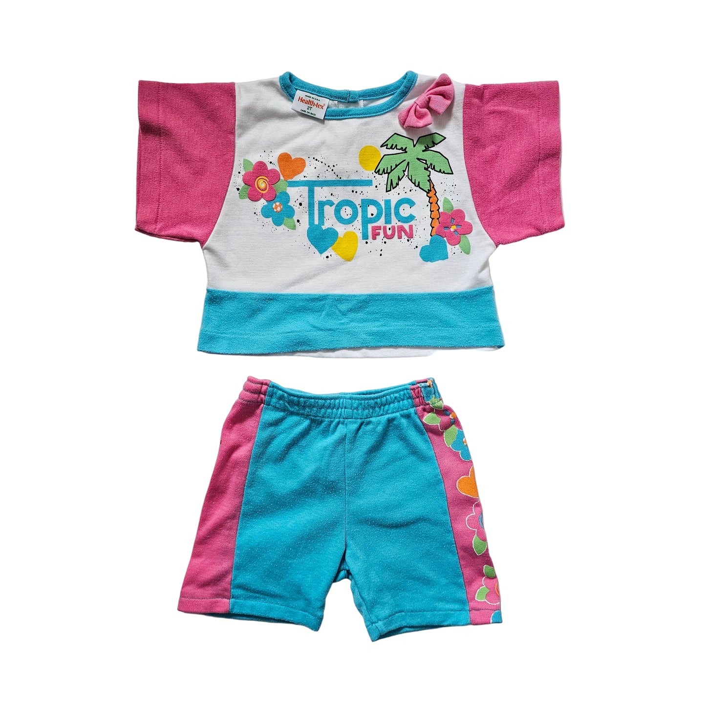 Vtg Healthtex Tropic Fun Set - Made in USA (18-24m)