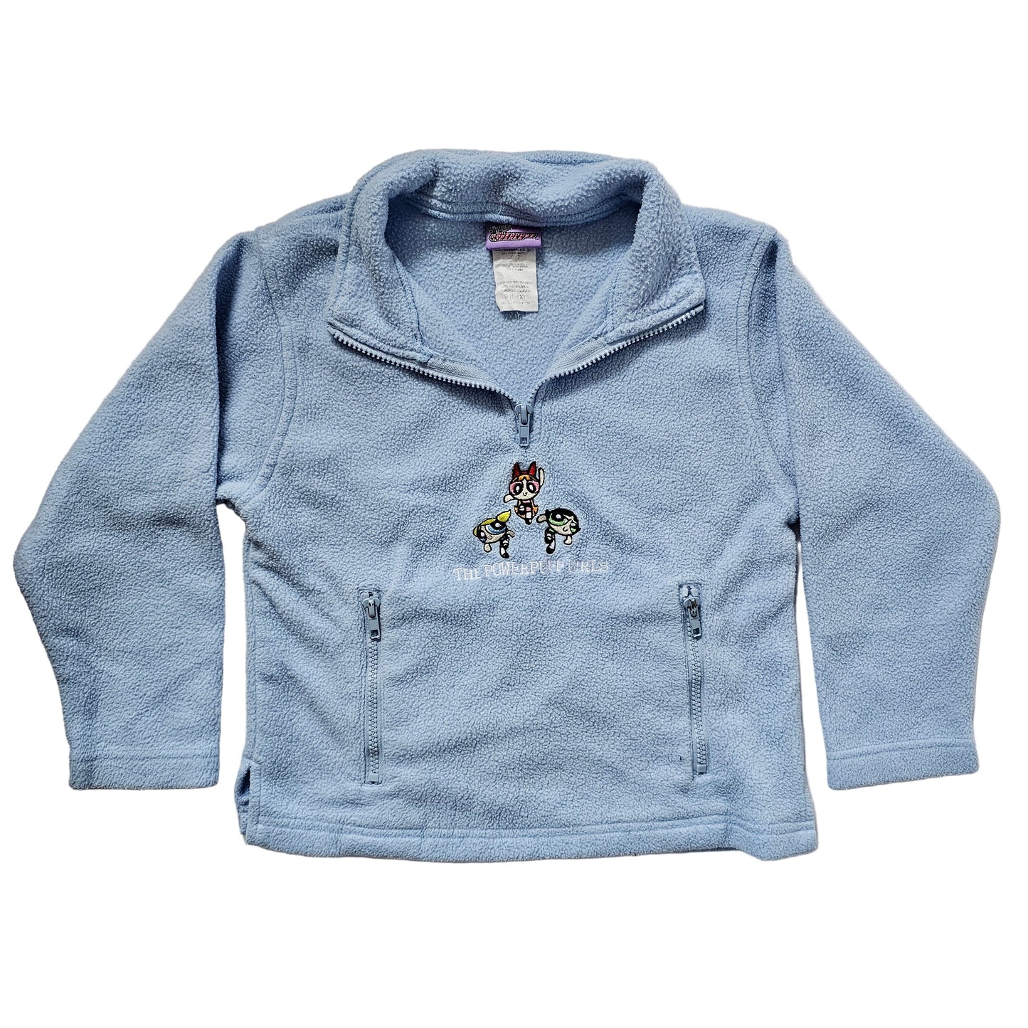Vtg Powerpuff Girls Quarter Zip (2001) (4-6T)