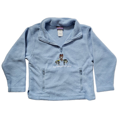 Vtg Powerpuff Girls Quarter Zip (2001) (4-6T)