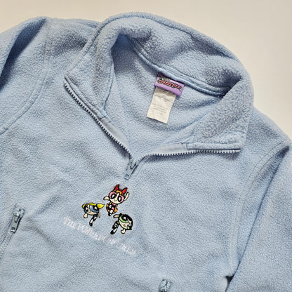 Vtg Powerpuff Girls Quarter Zip (2001) (4-6T)