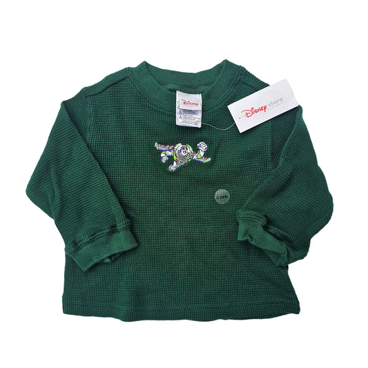 Toy Story Buzz Lightyear Waffle Shirt *NOS* (Sz 3-6m)