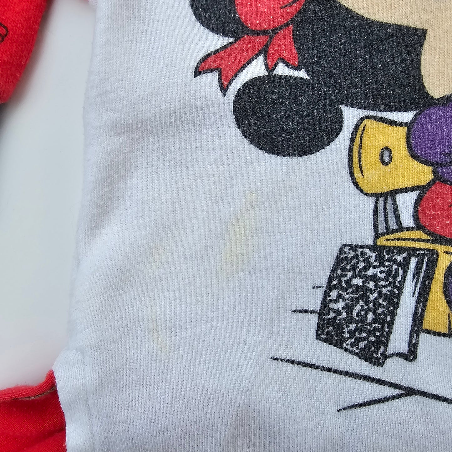 Vtg Mickey's Stuff For Kids Minnie Mouse Hoodie (Sz 1-1.5)