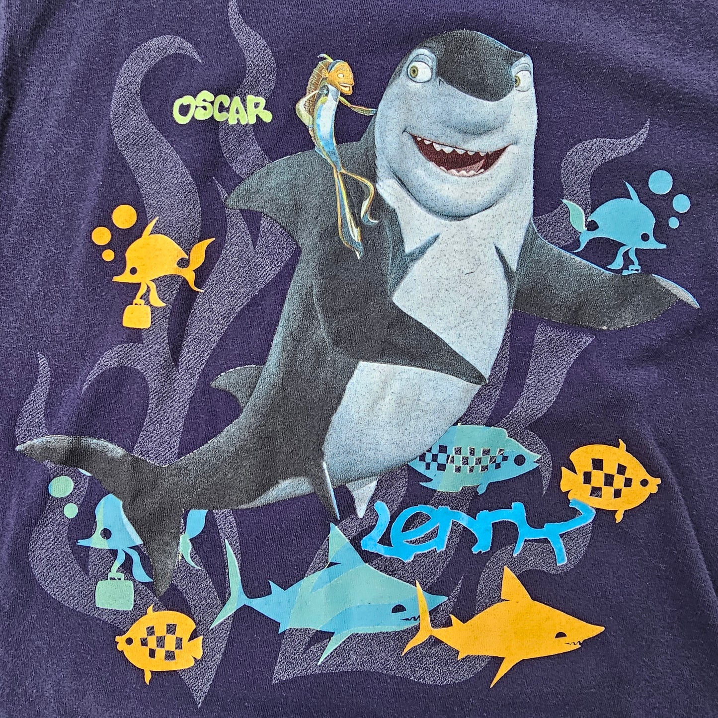 Vtg Shark Tale Lenny & Oscar Long Sleeve (Sz 7) (2004)