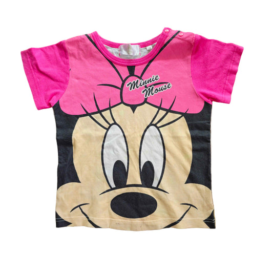 Disney Minnie & Daisy AOP Shirt (Sz 4)