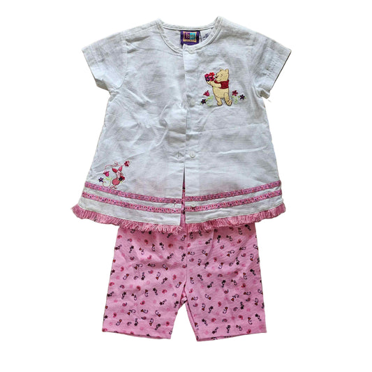 Vtg Winnie The Pooh Paisley Set *NOS* (Sz 4) (90s)