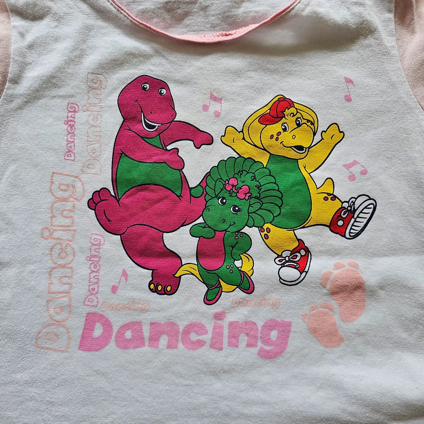 🔐 Dancing Barney Set (Sz 4/5) (2006) *NOS*
