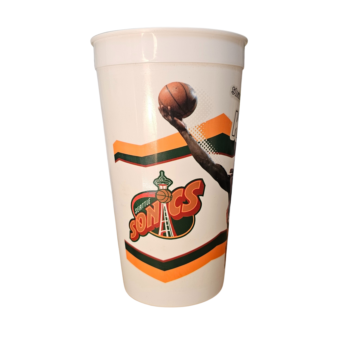 Vtg McDonalds x NBA Cup: Seattle Sonics Shawn Kemp (1996)