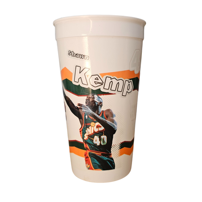 Vtg McDonalds x NBA Cup: Seattle Sonics Shawn Kemp (1996)