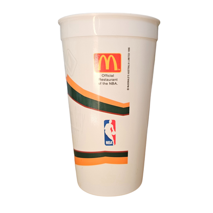 Vtg McDonalds x NBA Cup: Seattle Sonics Shawn Kemp (1996)