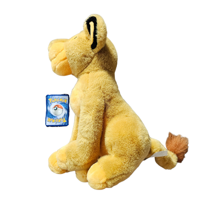 Vtg Disney Store The Lion King Simba Plush (~90s)
