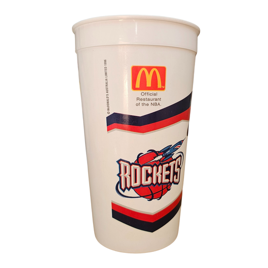 Vtg McDonalds x NBA Cup: Houston Rockets Charles Barkley (1996)