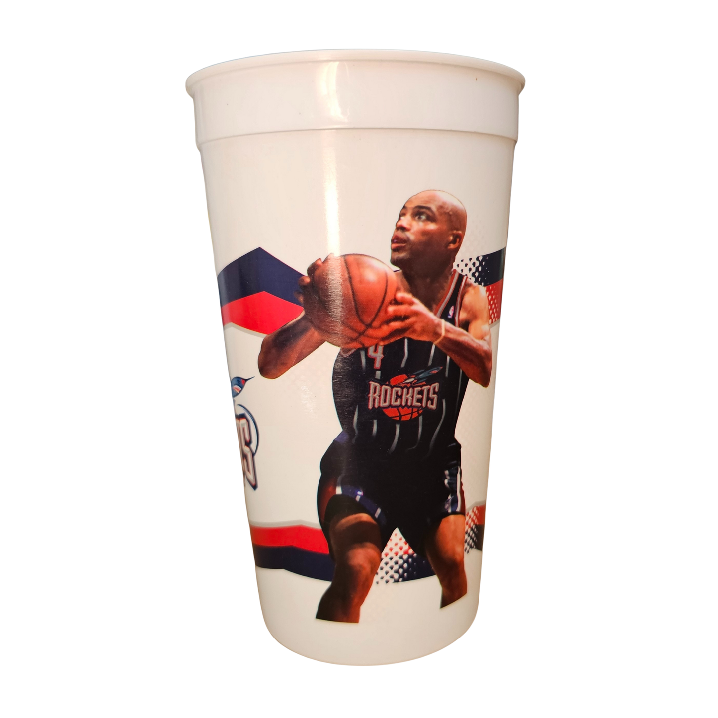 Vtg McDonalds x NBA Cup: Houston Rockets Charles Barkley (1996)